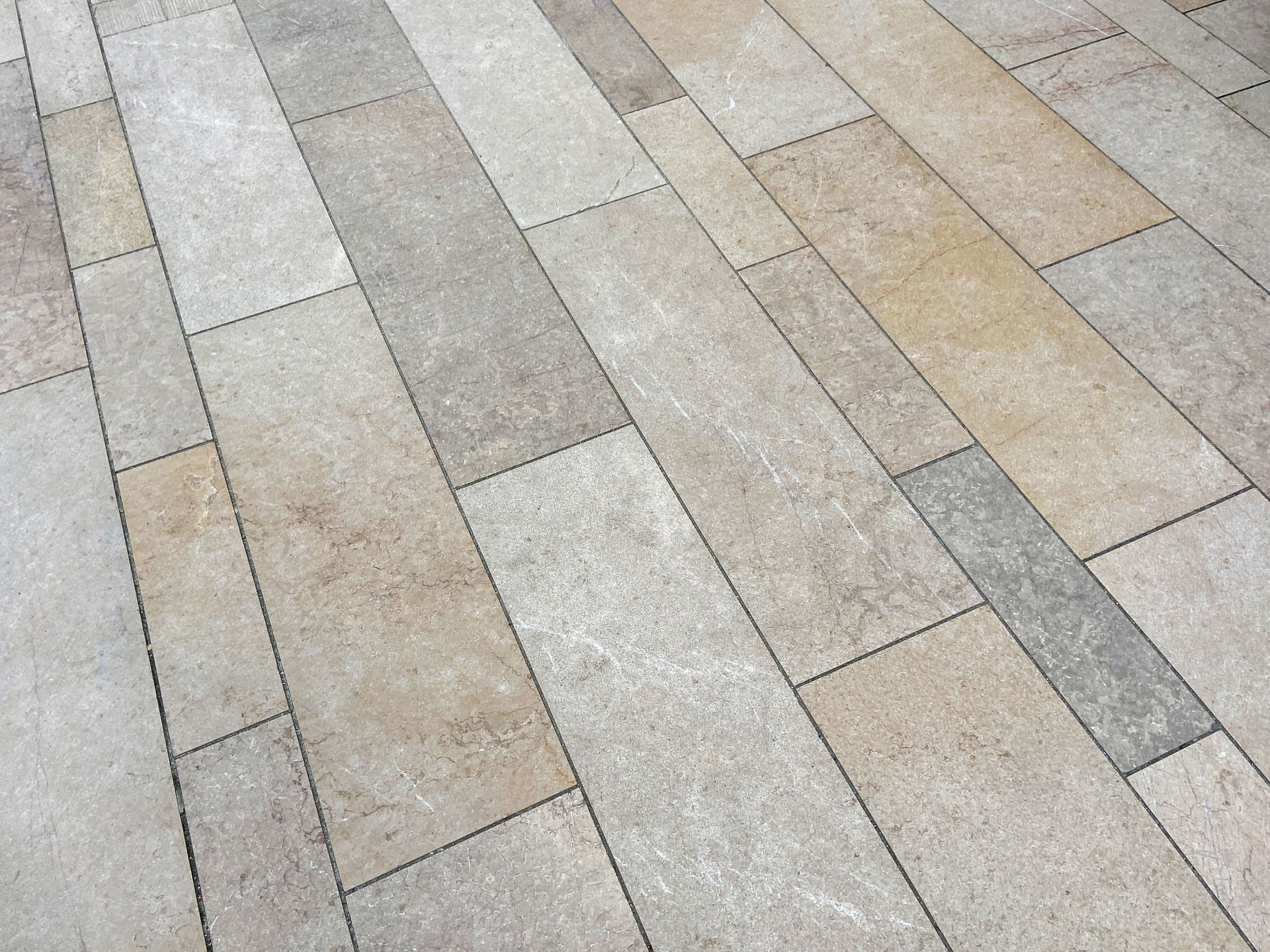 Tiled floor background