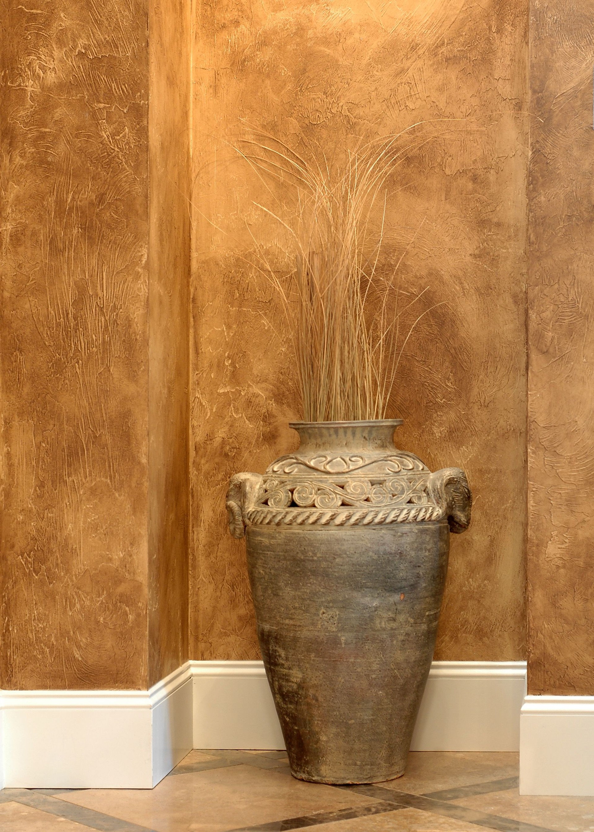 Decorative Vase In Alcove
